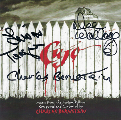Stephen King's Cujo (1983) Complete Score CD/signed Charles Bernstein & Others!!