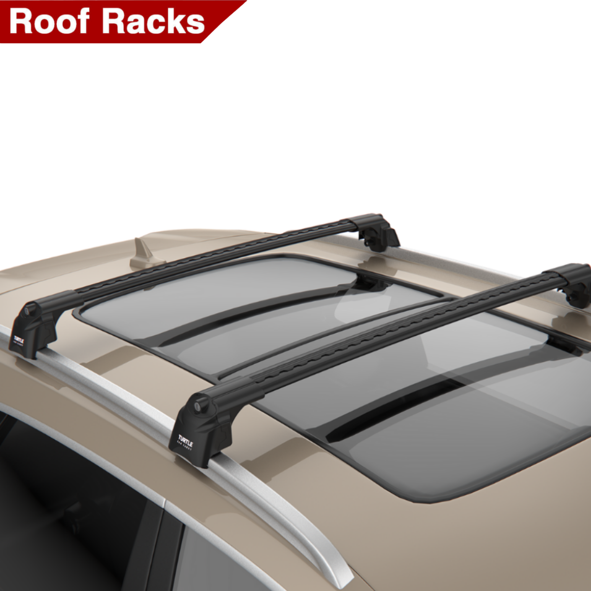 Fits Audi Q8 20182024 Flush Roof Racks Perfect Style Cross Bars Black