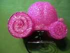 Disney Princess Carriage Coach Night Light Sparkly Pink Plastic Lights Up — photo 2