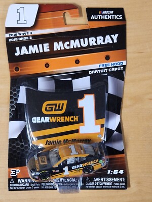 2018 Wave 3 Jamie McMurray Gearwrench 1/64 NASCAR Authentics