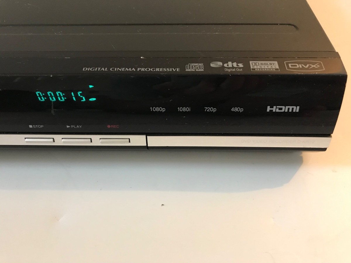 Toshiba DVD Player Recorder D-KR10 (no remote) | eBay