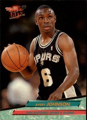 avery johnson spurs jersey