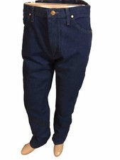 NWT WRANGLER 13MWZPW Original Fit MEN Blue Denim Jeans Pant Boot Cowboy 33x34