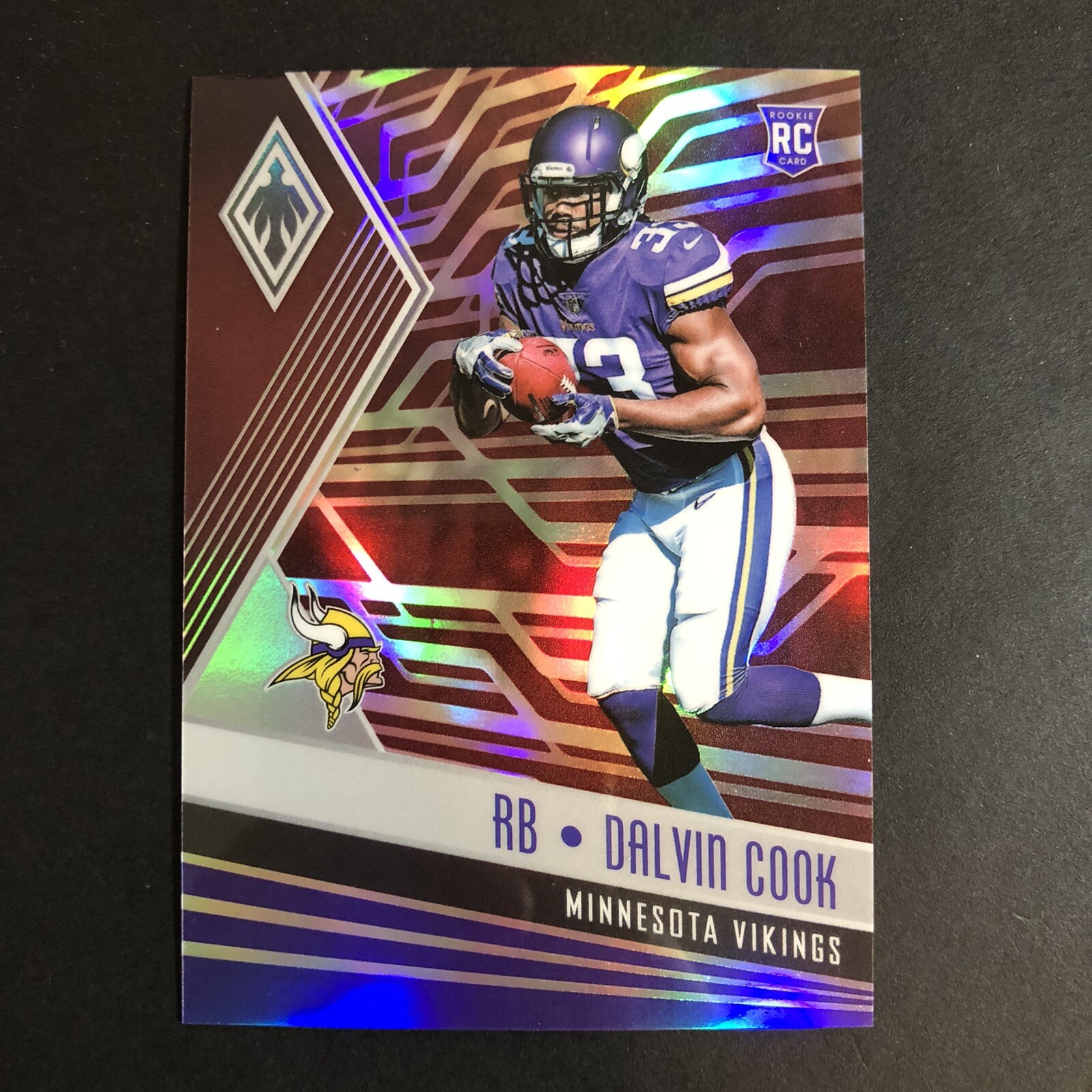 Dalvin Cook 2017 Panini Phoenix Red Prizm Rookie /299 #110 Card Vikings