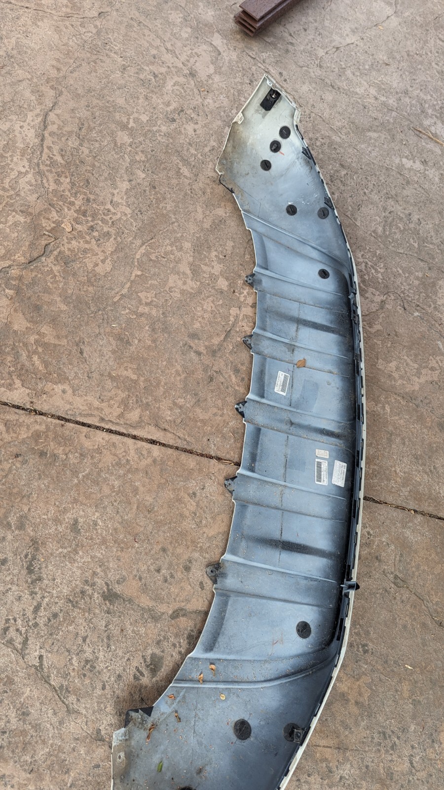 16-19 Bentley Bentayga By636 Front Bumper Lower Spoiler Cover Skid 36a807093 OEM