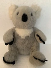 Build a Bear Koala Plush Stuffed Animal Toy 15" Gray Black