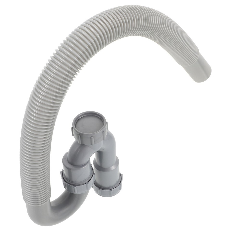 4pcs Sink Drainage Pipe Fitting Bathroom Drainage Down Pipe Bathroom