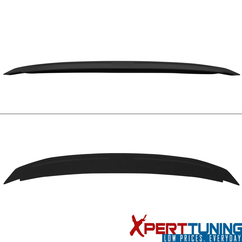 Fits 10-14 Ford Mustang GT V8 Flush Mount OE Factory Matte Black Trunk Spoiler - Image 3 of 4