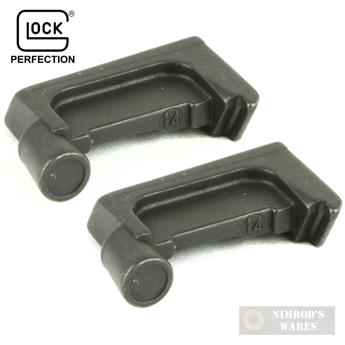 Glock EXTRACTOR 2-PACK Non-LCI 9mm Old-Style 90-degree Ejection
