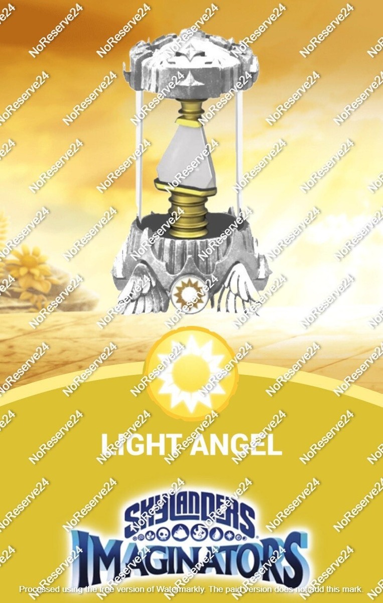 Skylanders Imaginators Creation Crystal Light Angel NFC Card