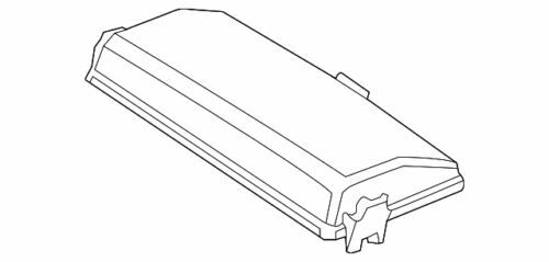 Cubierta del bloque de fusibles para Chevrolet Impala LT 2016-2020 (N/P 23505328)