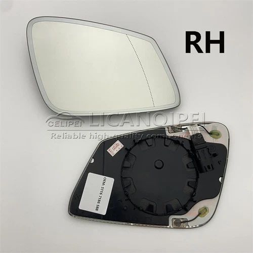 BMW 5 6 7 F01 F10 F07 F11 F12 F13 F18 Right Mirror Glass (RH) Heating & Dimming