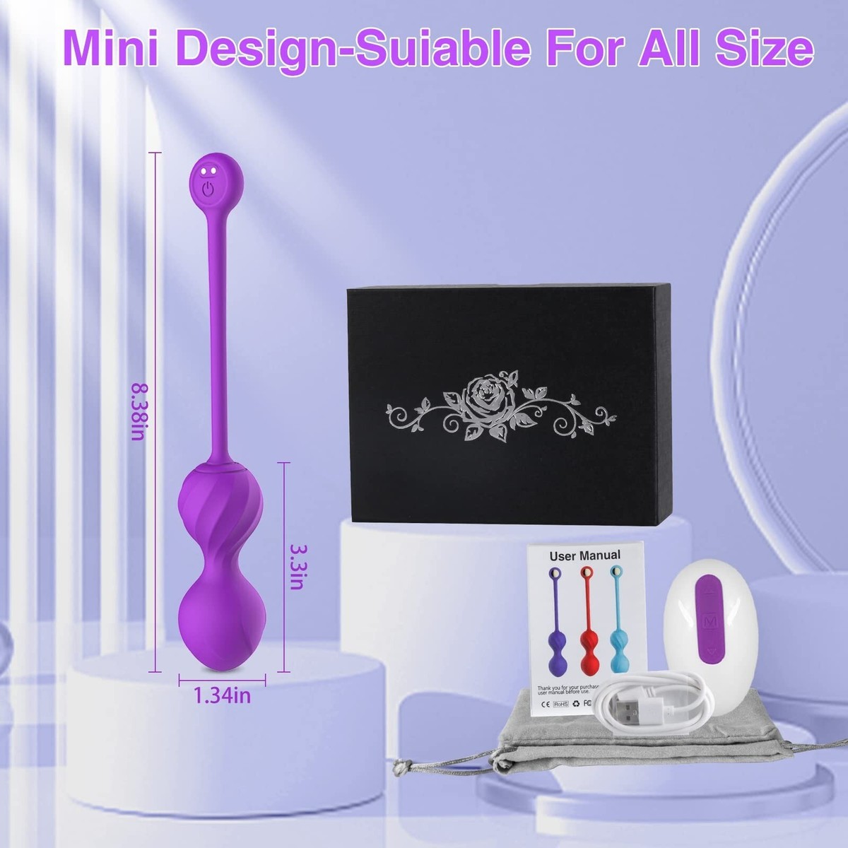 vibrating quiet massage roller APP-Controlled Vibrating Panties