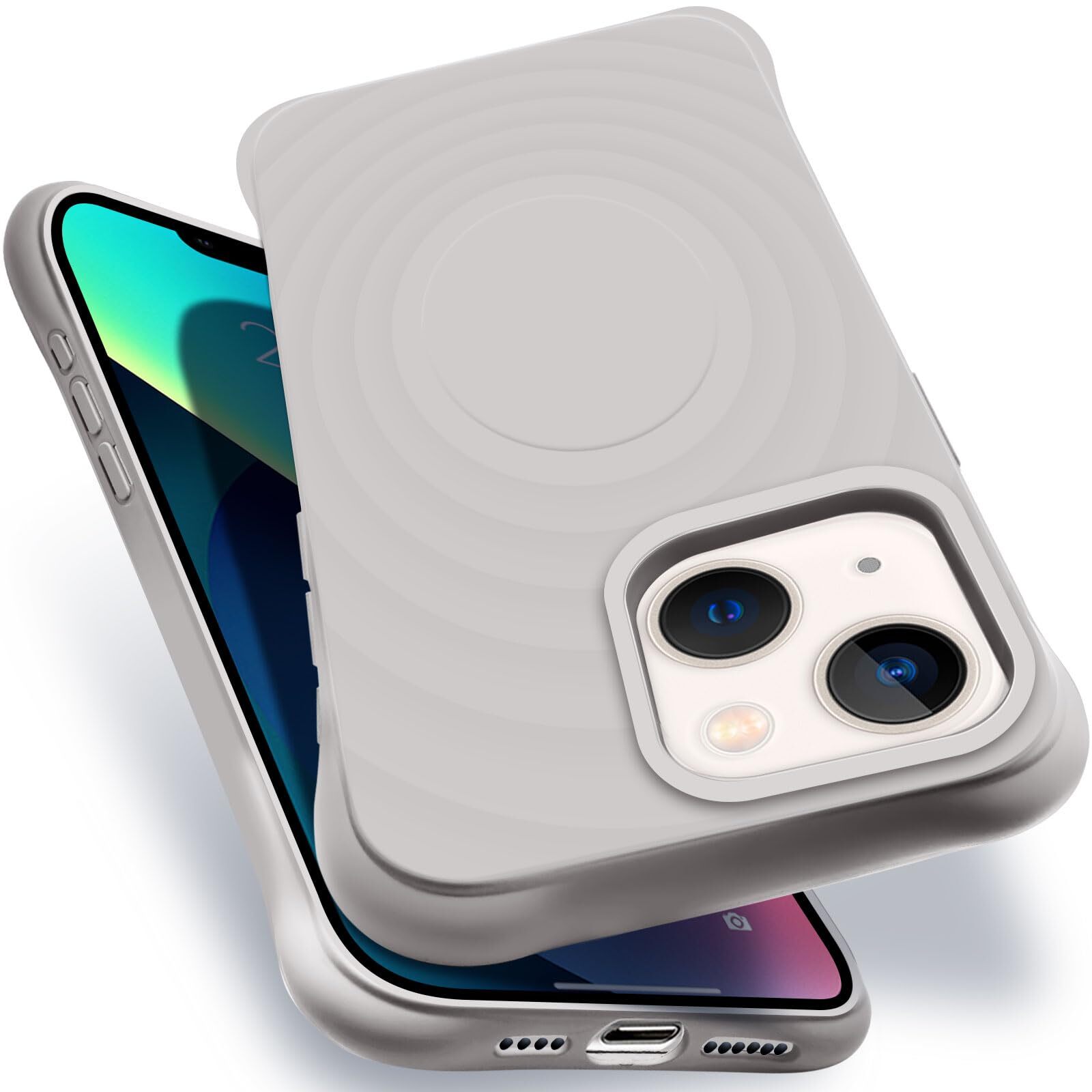 for iphone13 for iphone14 MagSafe Compatible Case Shockproof US Military MI 90