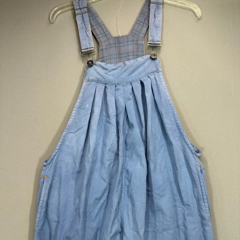 Macacão Macacão Gypsy Rose Romper Boho Hippie Perna Larga Tamanho P/M Tie Dye Azul - Imagem 2 de 4