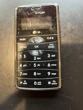 LG VX9100 - Black and Silver  Verizon  Cellular Flip Phone