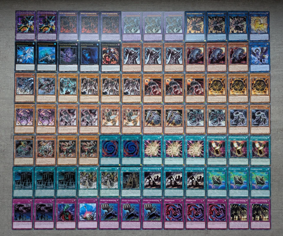 Yu-Gi-Oh! Antiker Antrieb - Deck (Antriebsriese,Wyvern,Antriebsdrache) 84 Karten