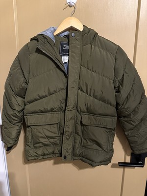 ZSHOW Boys' Winter Coat Warm Waterproof Puffer Jacket Thick Fleece Parka Hooded