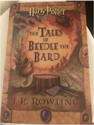 The Tales of Beedle the Bard J.K. Rowling 1st US Edition 1st Print Hardcover VGC