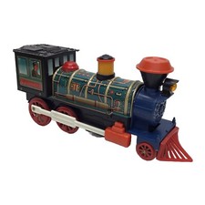 Vintage Tin Battery Operated Pioneer Train