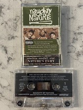 NAUGHTY BY NATURE NINETEEN NAUGHTY NINE NATURE'S FURY CASSETTE