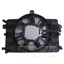TYC 624320 Dual Radiator & Condenser Cooling Fan Assembly New Lifetime Warranty