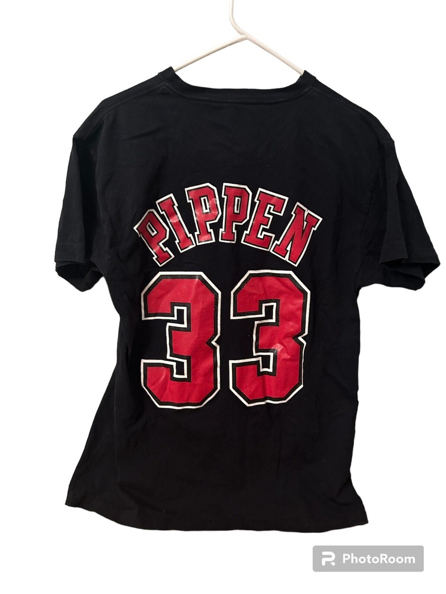 BULLS SCOTTIE PIPPEN 33 ジャージ L Scottie Pippen #33 Chicago Bulls Champion White Home Jersey