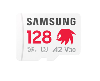 Samsung Memory Sonic PRO Plus MicroSD Card for Gaming Console, MB-MD128SA/LC1