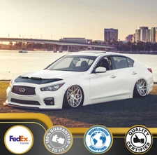 Car Bonnet Hood Bra For INFINITI Q50 Sedan 2014 2015 2016 2017 2018 2019