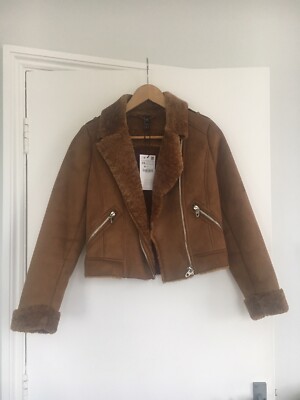 zara contrast biker jacket
