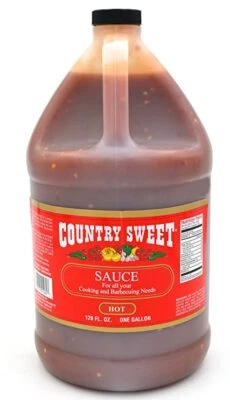 Country Sweet Cooking Sauce 1 Gallon (128 fl oz) Hot