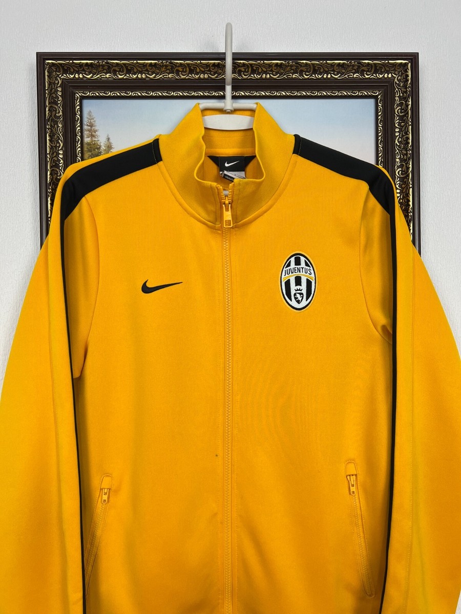 ナイキ 00s NIKE トラックジャケット JUVENTUS XL 黄 Vintage Nike Juventus Football Jacket Soccer Track Top Mens Maglia
