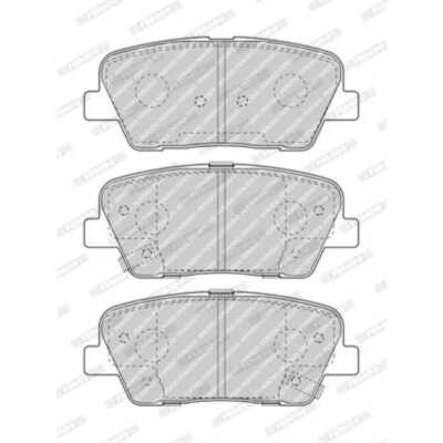 FERODO Bremsbeläge hinten für KIA Sorento II Quoris Hyundai Santa Fé Grand