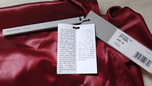 Vestido Rick Owens Performa Cereza, Talla, Italia 42, Reino Unido, 10 - Imagen 13 de 16