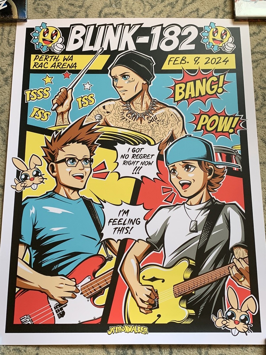 Blink-182 2004年 日本ツアー限定タオル【新品・未開封】 BLINK