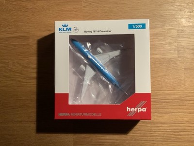 Herpa Wings 1:500 528085-002 Boeing 787-9 Dreamliner KLM - Orchidee