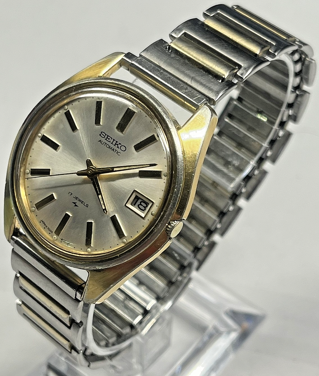 Seiko automatic 17 jewels vintage 7005 series running great | eBay