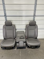 2017-2026 Ford F150 F250 F350 F450 Super Duty Front Seats Gray Vinyl