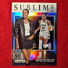Panini 2026 WNBA Prizm Sublime Silver Parallel Insert Napheesa Collier Lynx #9