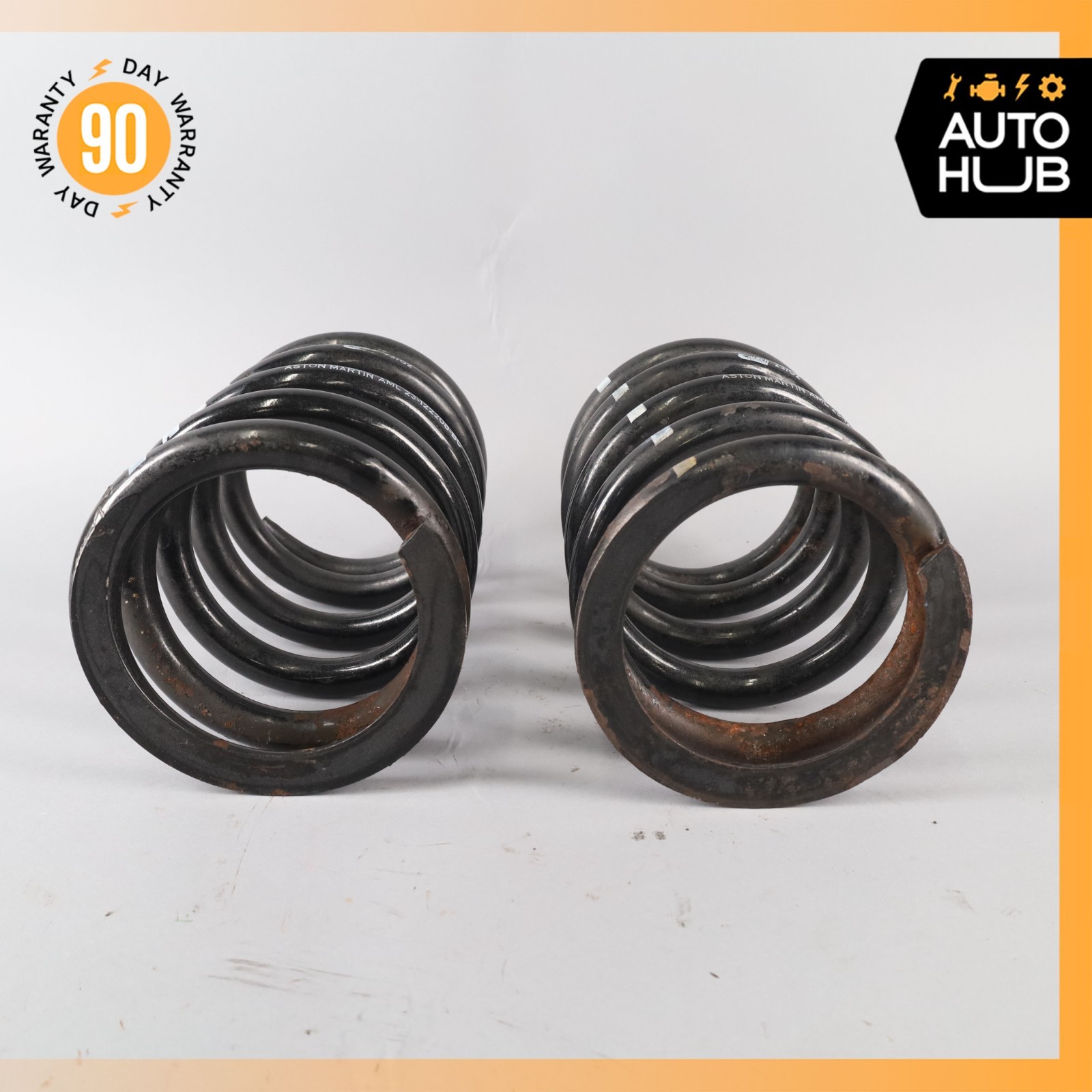 00-04 Aston Martin DB7 Vantage Convertible Front Coil Spring Set of 2 OEM 35k