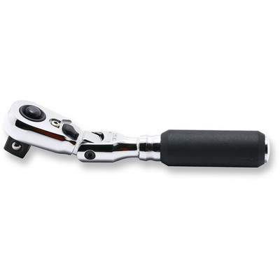 Ko-ken USA 1/4'' Body 3/8'' Sq. Dr. Ratchet Handle 72 teeth Flexible Head Length 1