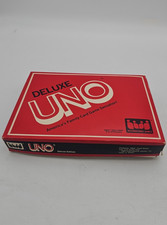Deluxe UNO Americas Favorite Card Game Score Cards included EUC Mattel