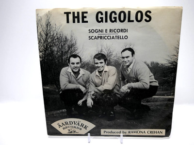 The Gigolos ''Sogni E Ricordi'' Aardvark 1014 Italian Pop 7'' 45RPM VG+/VG