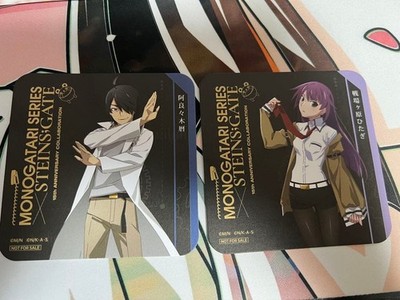 Monogatari Serie × STEINS;GATE Collaboration Cafe Untersetzer