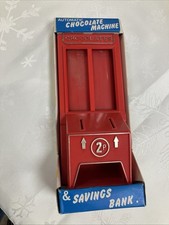 Retro Chocolate Dispenser “ Peter Pan Playthings “ In Original Box