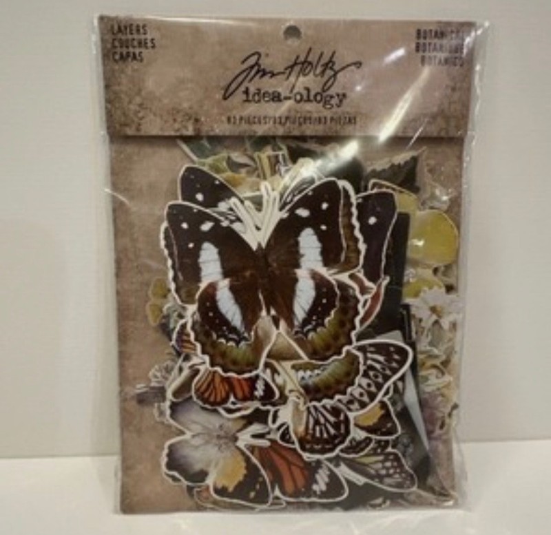 Tim Holtz idea-ology ~ Ephemera  ~ Layers EXPEDITION~ # TH93115/ retired/ New