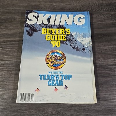 SKI Magazine Editor's Choice 306 Pages September 1989 90s Buyers Guide