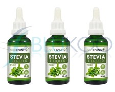 Image of NKD Living 100% Natural Stevia Liquid Pure Sweetener - 50ml (Pack of 3)