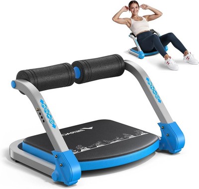 MERACH Ab Machine for Home Gym Adjustable Ab Trainer with 3 Resistance Levels