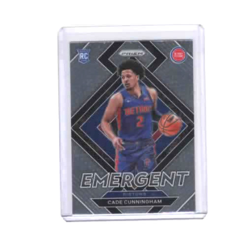 2021-22 Panini Prizm - Emergent Cade Cunningham #22 Silver Prizm (RC)